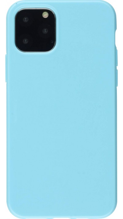 Coque iPhone 12 / 12 Pro - Gel - Bleu clair