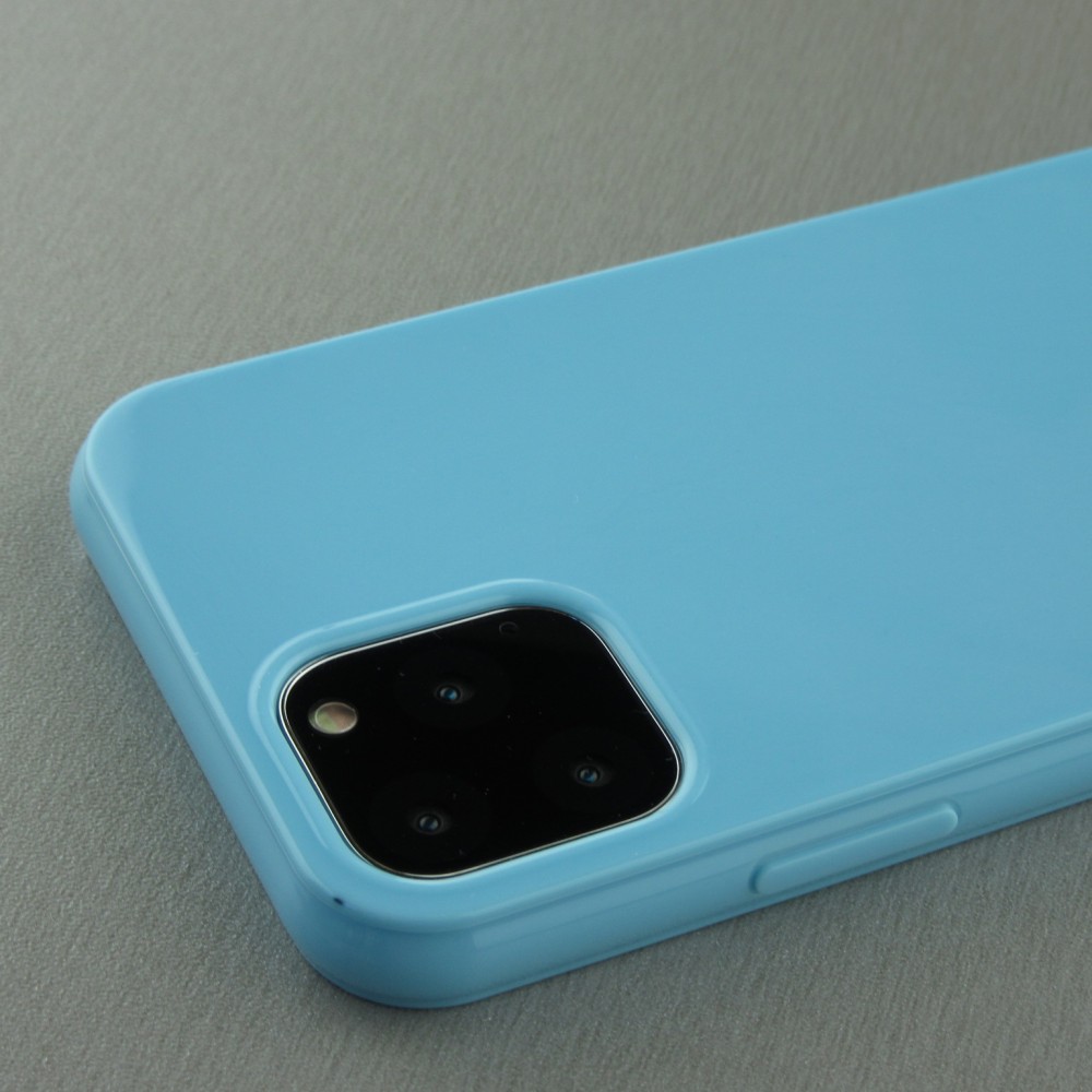 Coque iPhone 12 Pro Max - Gel - Bleu clair