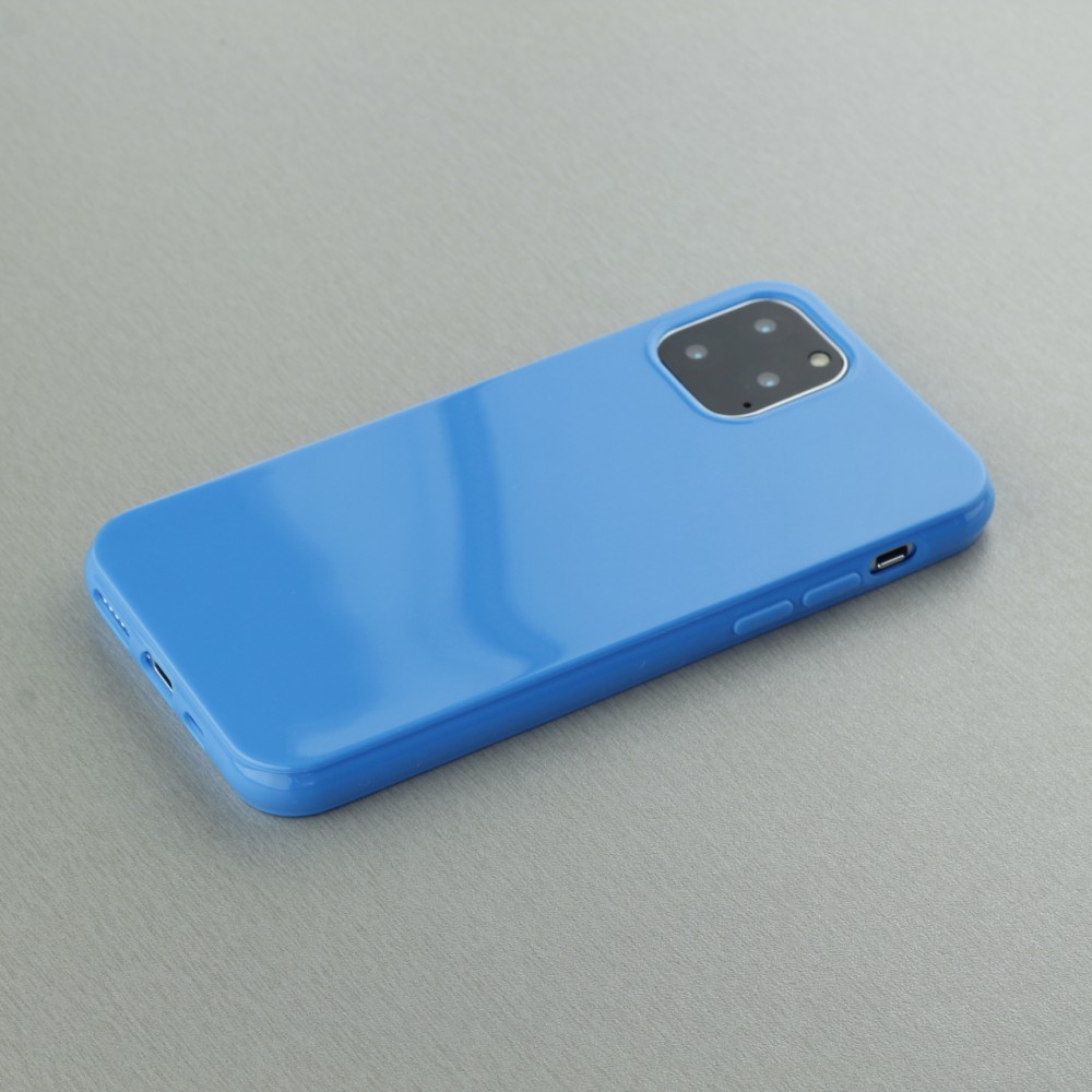 Coque iPhone 11 - Gel - Bleu foncé