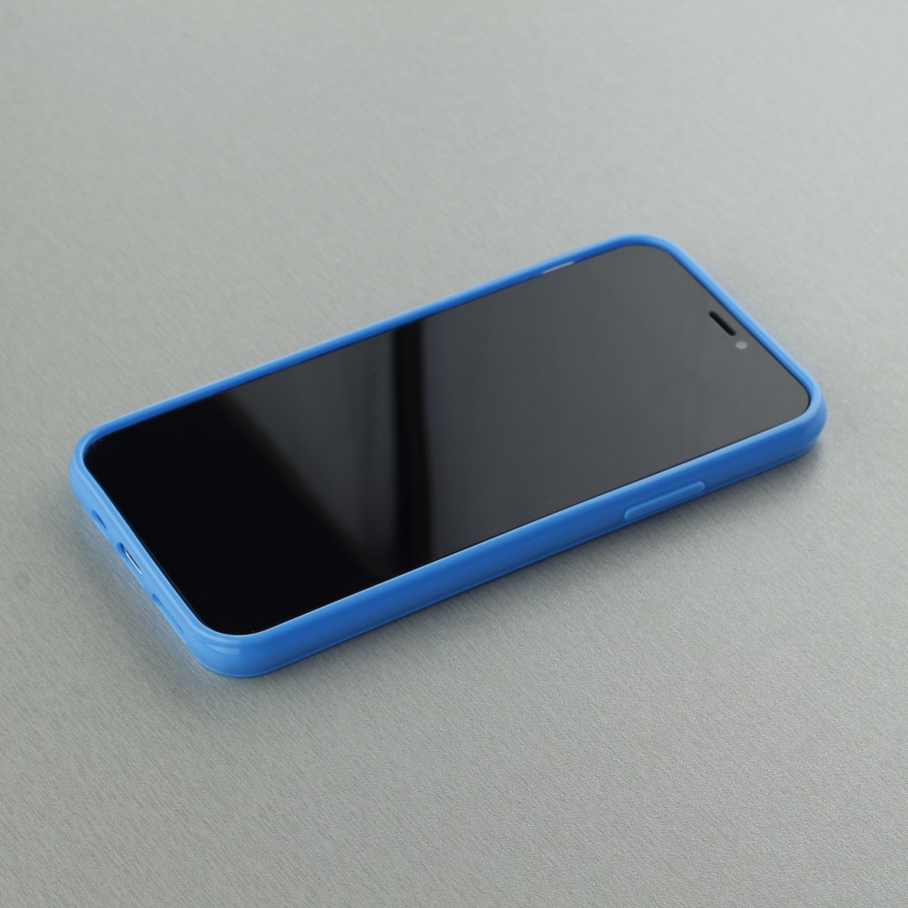 Coque iPhone 11 - Gel - Bleu foncé