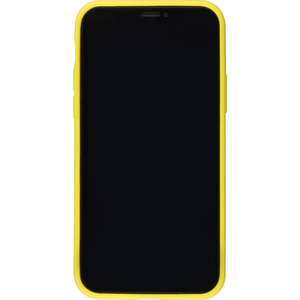 Coque iPhone 11 - Gel jaune