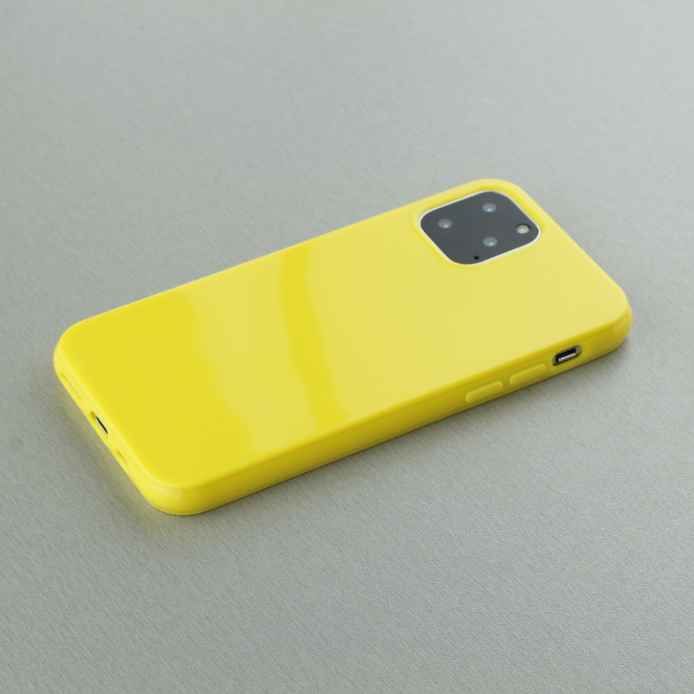 Coque iPhone 11 - Gel jaune