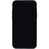 Hülle iPhone 12 mini - Gummi - Schwarz