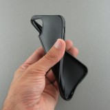 Hülle iPhone 11 - Gummi - Schwarz