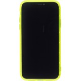Hülle iPhone 11 - Gummi pac-man - Gelb