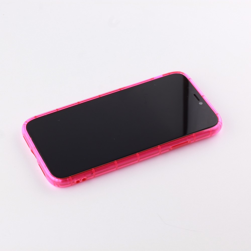 Hülle iPhone 11 - Gummi pac-man - Rosa