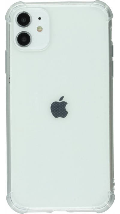 Coque iPhone 11 - Gel Transparent Silicone Bumper anti-choc avec protections pour coins