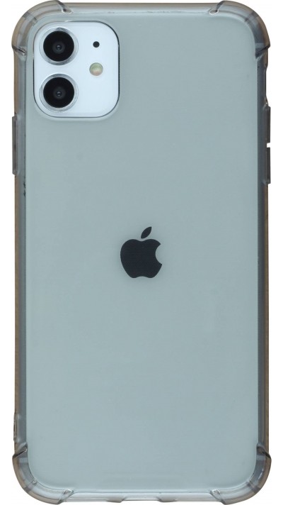 Coque iPhone 11 - Gel transparent bumper - Noir