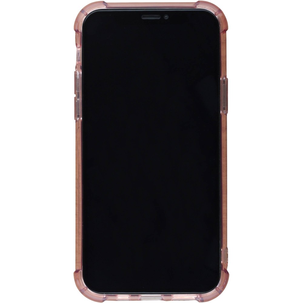 Coque iPhone 11 - Gel transparent bumper - Rose