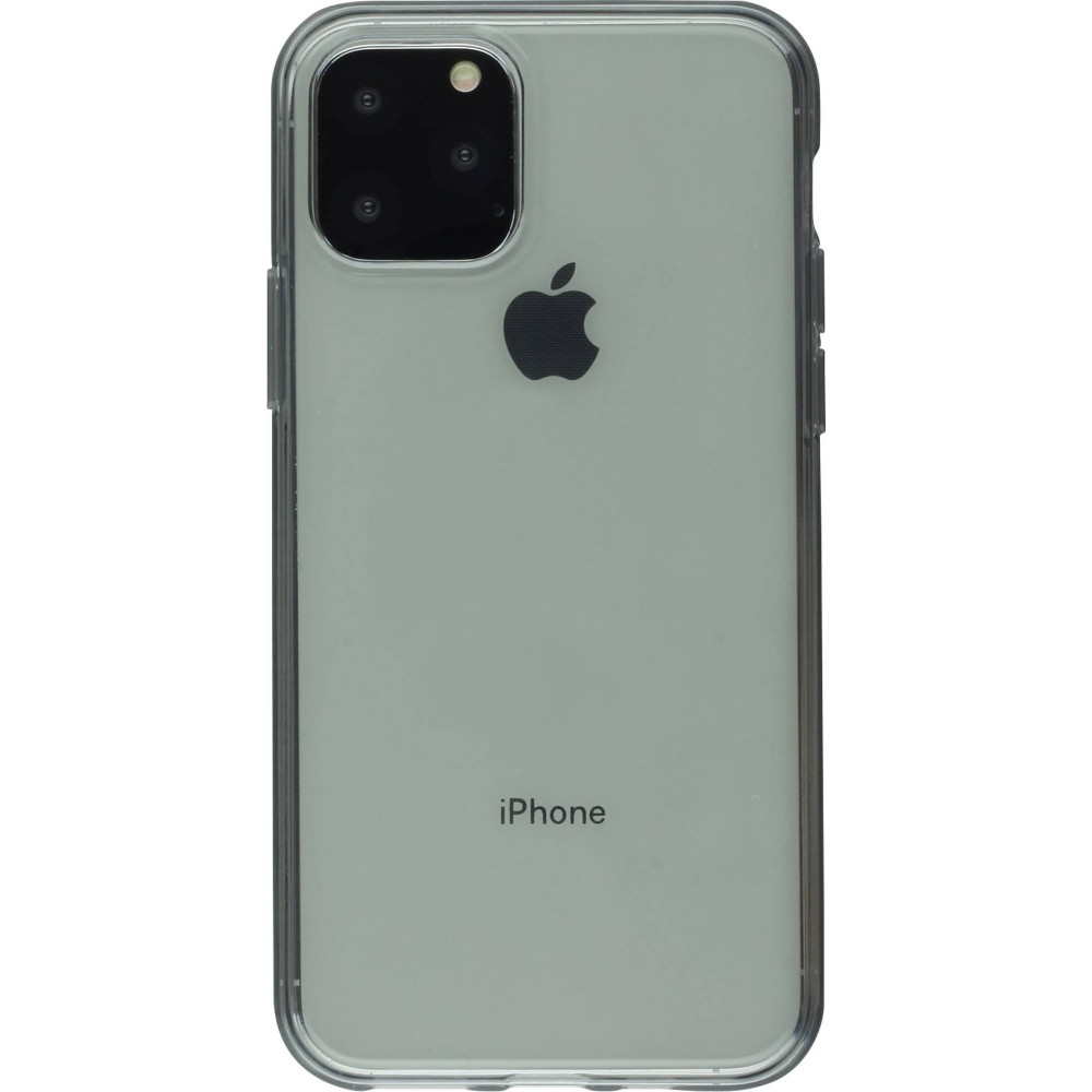 Hülle iPhone 11 Pro - Gummi transparent - Grau