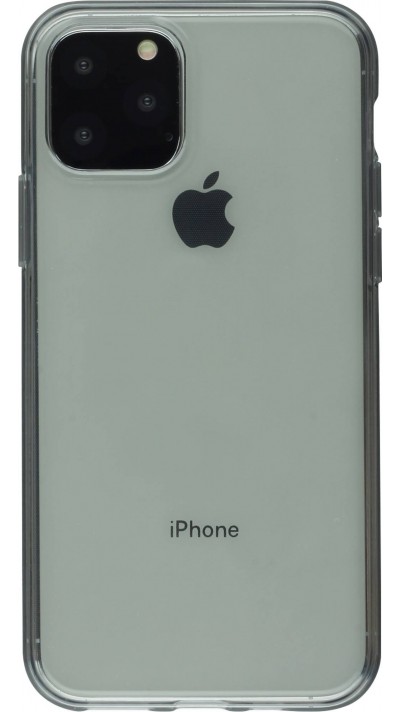 Hülle iPhone 11 Pro - Gummi transparent - Grau