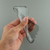 Coque iPhone 11 Pro Max - Gel transparent - Gris