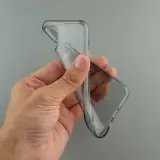 Coque iPhone 11 Pro - Gel transparent - Gris