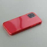 Coque iPhone 11 Pro - Gel transparent - Rouge