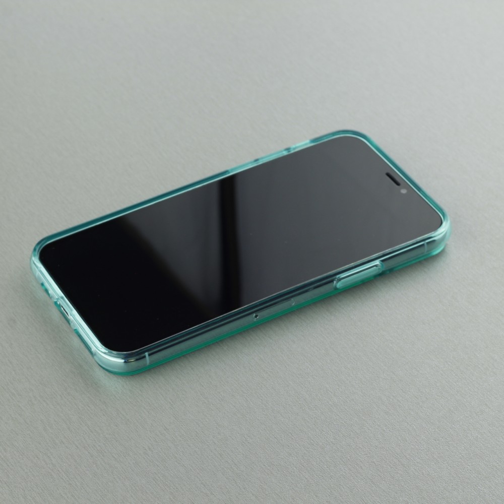 Coque iPhone 11 - Gel transparent - Vert menthe