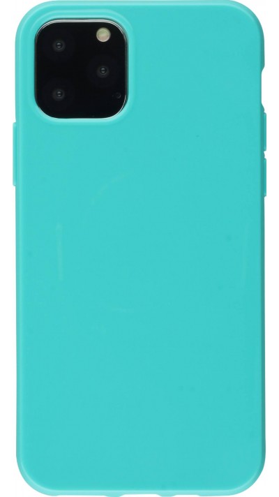 Coque iPhone 12 mini - Gel - Turquoise