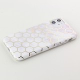 Hülle iPhone 11 - Geometric Bright Line Alveole Marble