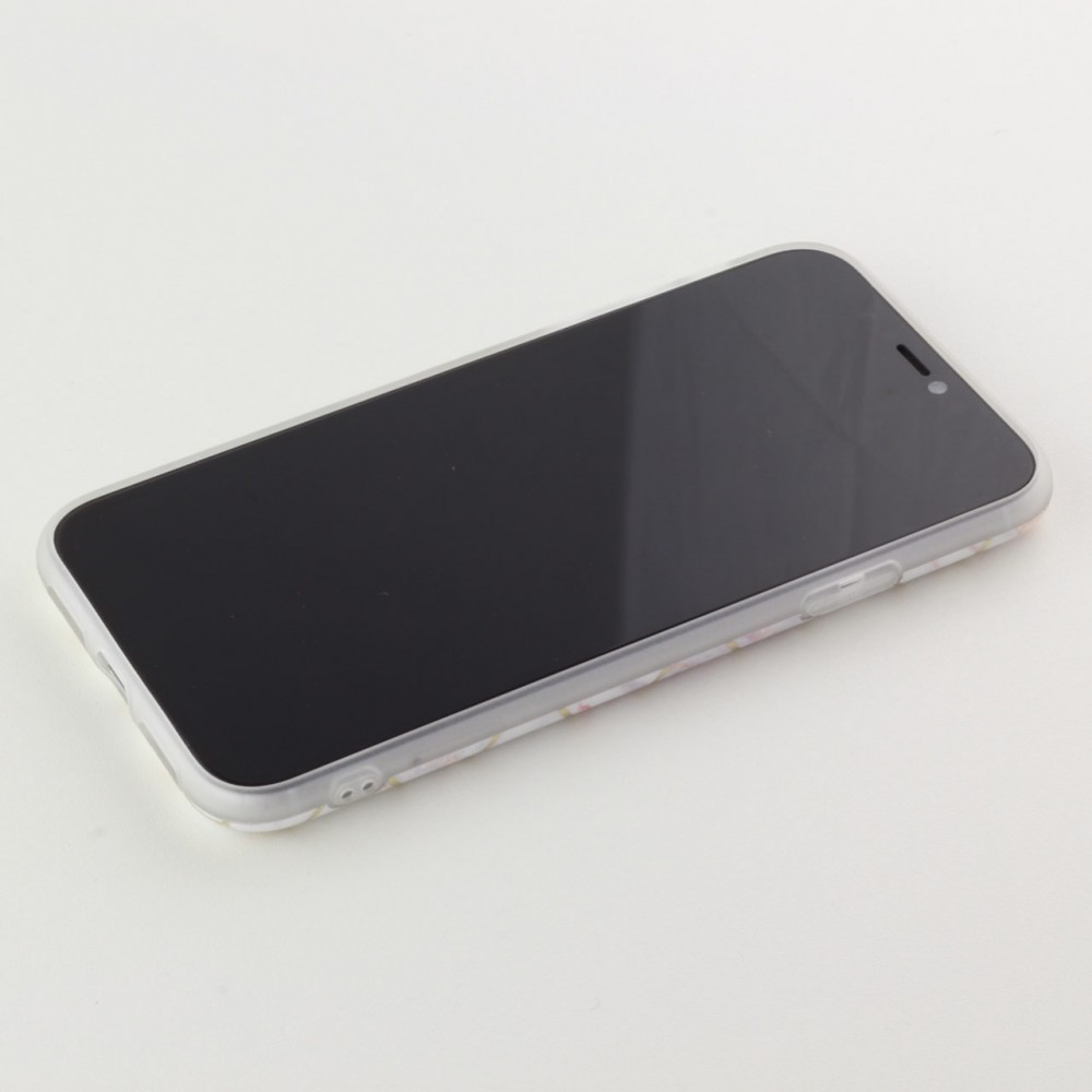 Coque iPhone 11 - Geometric Bright Line Alvéole Marble