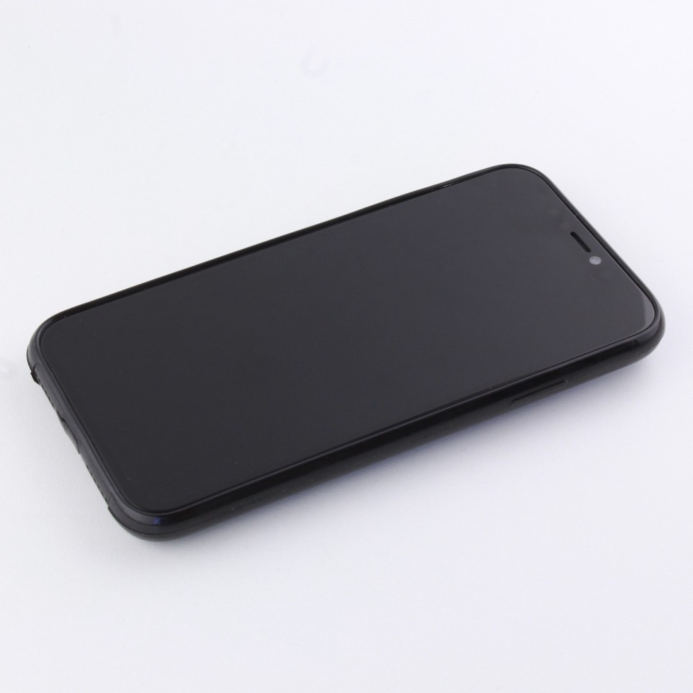 Coque iPhone 11 - Glass 3D Espace - Noir