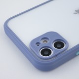 Coque iPhone 11 - Glass Line - Bleu clair
