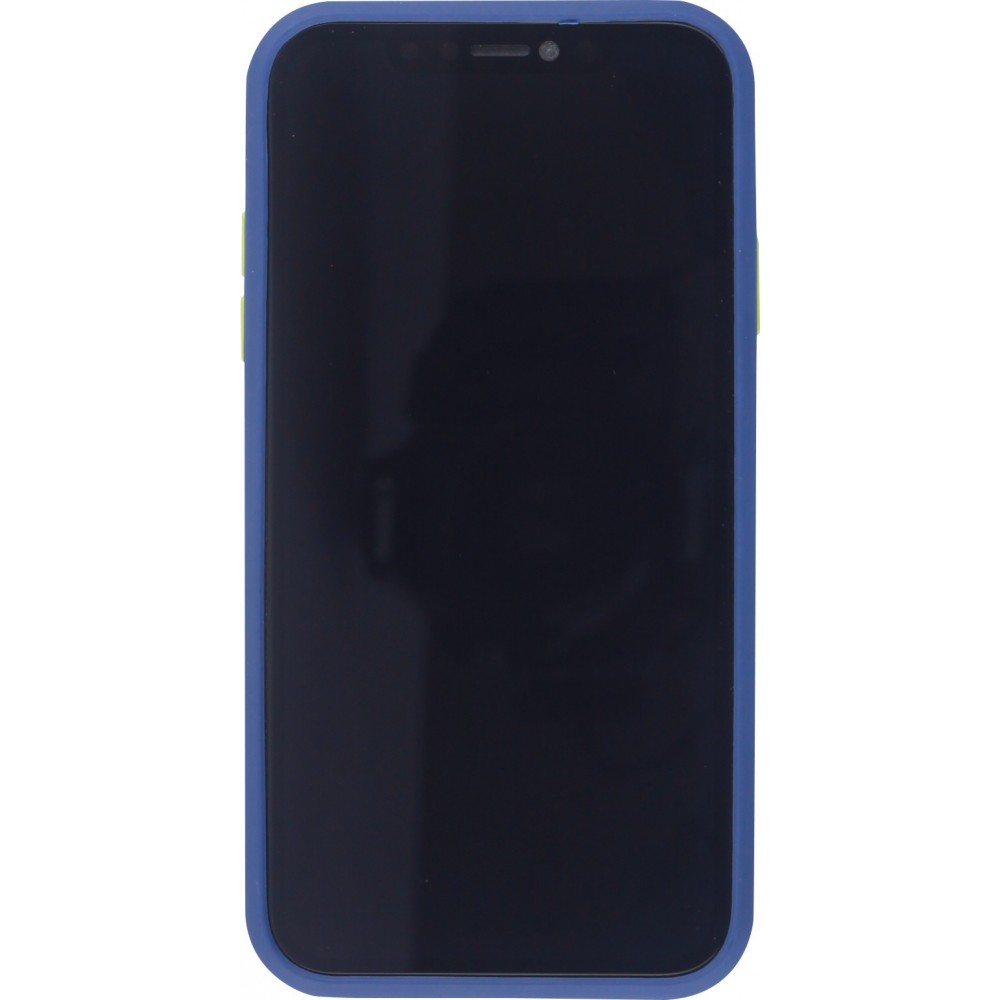 Coque iPhone 11 - Glass Line - Bleu foncé