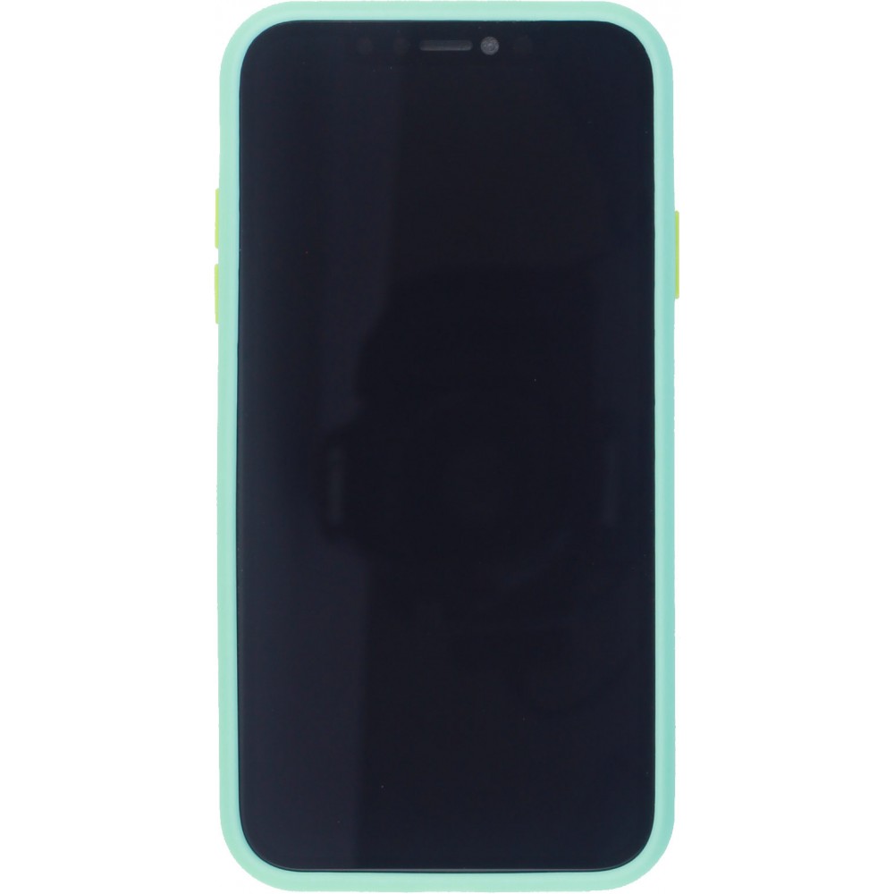 Coque iPhone 11 - Glass Line - Turquoise