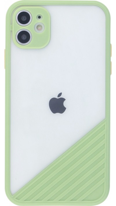 Hülle iPhone 11 - Glass Line - Hellgrün