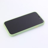 Coque iPhone 11 - Glass Line vert clair