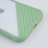 Coque iPhone 11 - Glass Line vert clair