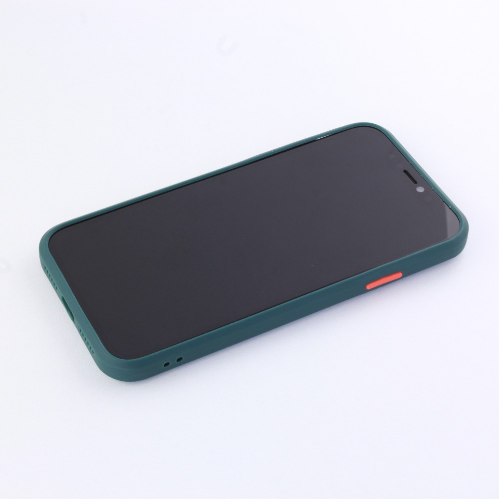 Coque iPhone 11 - Glass Line - Vert foncé