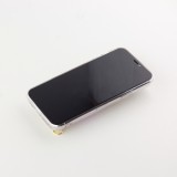 Coque iPhone 11 - Gold Flakes Geometric Lacet - Vert