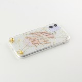 Hülle iPhone 11 - Gold Flakes Live Lacet