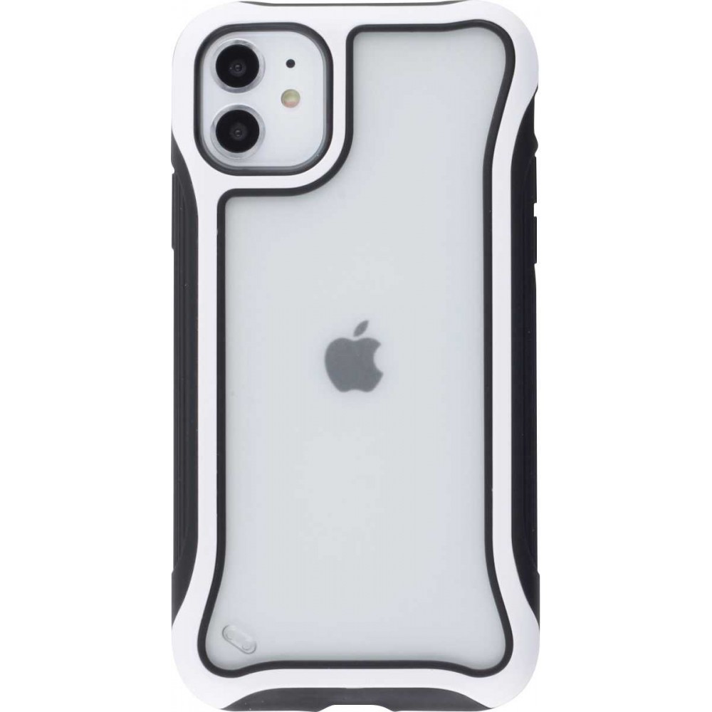 Coque iPhone 11 - Hybrid Frosted - Blanc