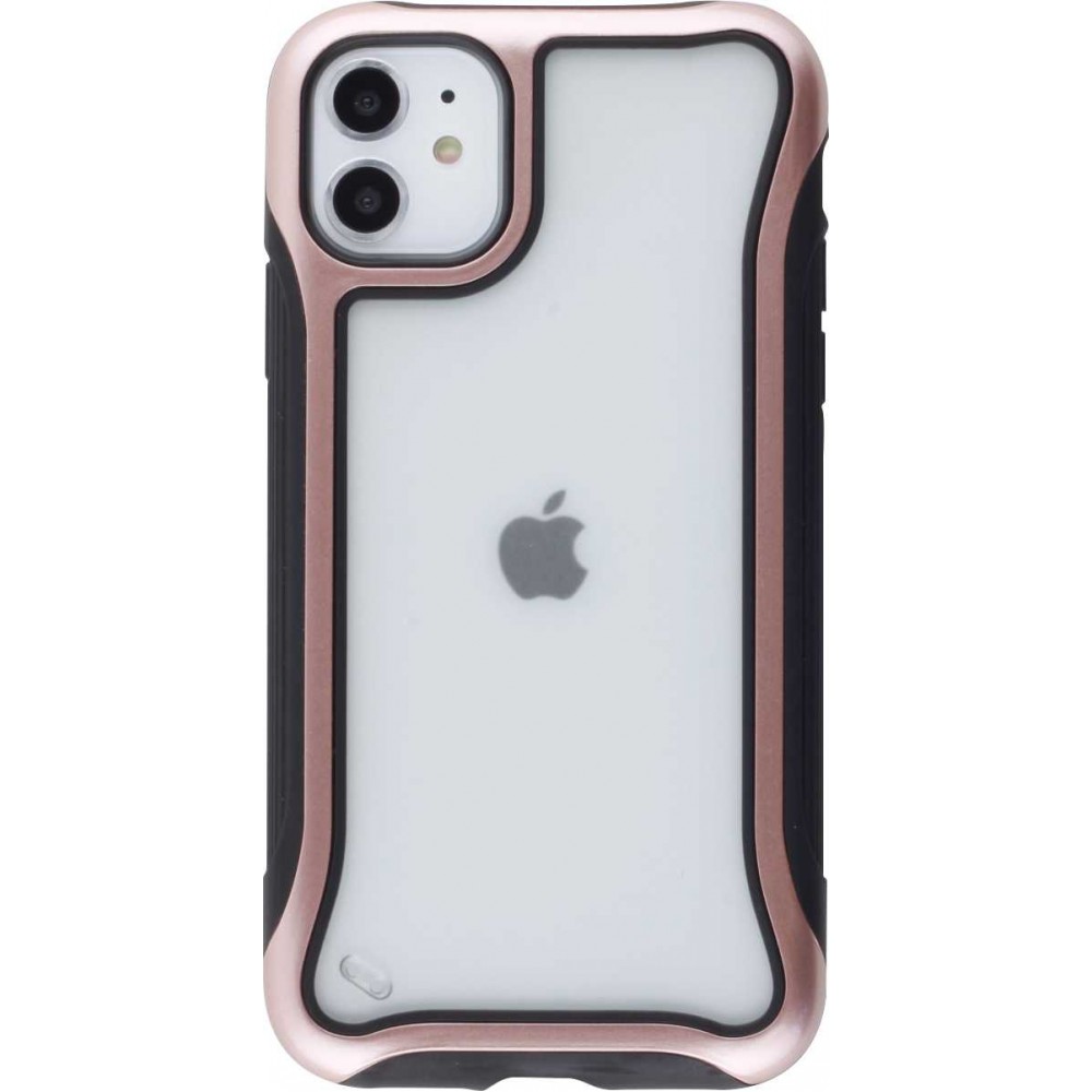 Hülle iPhone 11 - Hybrid Frosted - Rosa
