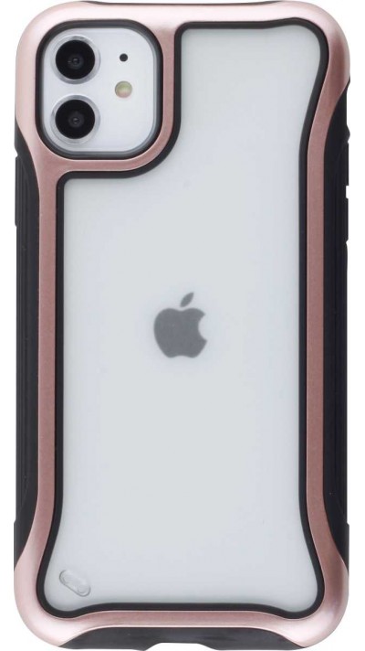 Hülle iPhone 11 - Hybrid Frosted - Rosa