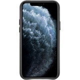 Hülle iPhone 11 Pro Max - ICARER - Standard-Tasche aus echtem Leder - Schwarz 