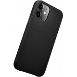 Hülle iPhone 11 Pro Max - ICARER - Standard-Tasche aus echtem Leder - Schwarz 