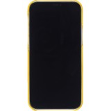 Coque iPhone 12 / 12 Pro - Luxury Matelassé jaune