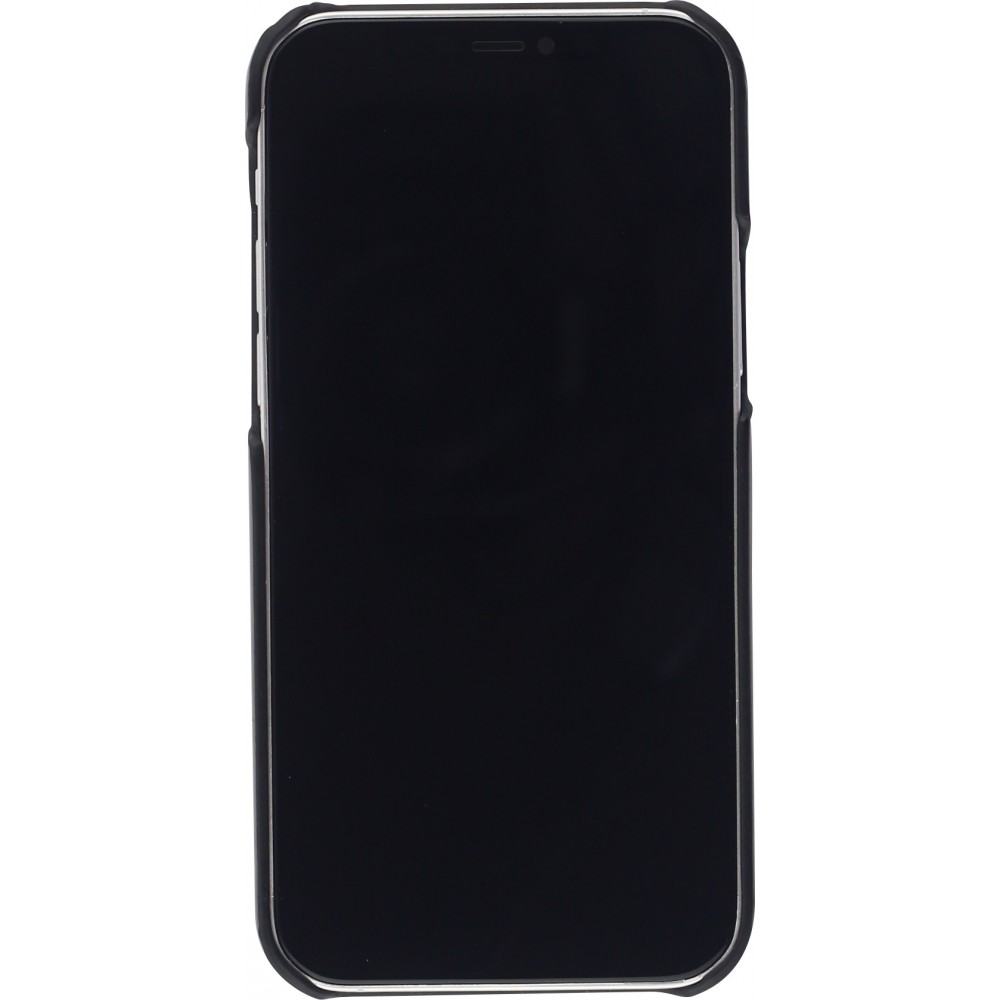 Hülle iPhone 12 / 12 Pro - Luxury gewölbt - Schwarz