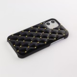 Hülle iPhone 12 / 12 Pro - Luxury gewölbt - Schwarz
