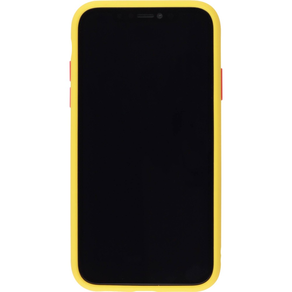 Coque iPhone 11 - Matte jaune