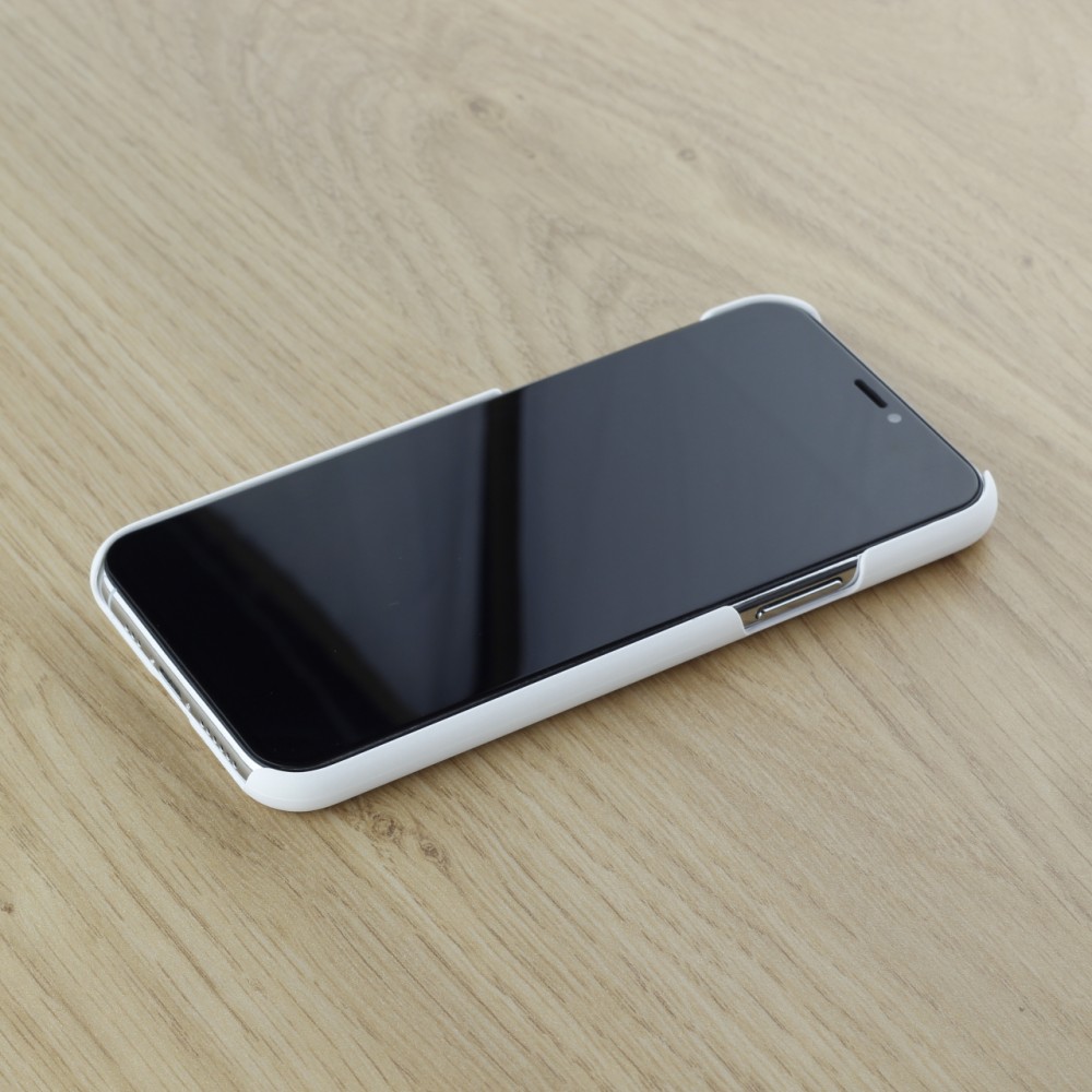 Hülle iPhone 11 - Plastic Mat - Weiss