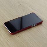 Coque iPhone 11 - Plastic Mat - Bordeau