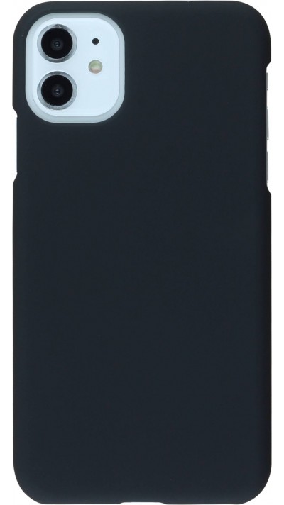 Coque iPhone 11 - Plastic Mat - Noir