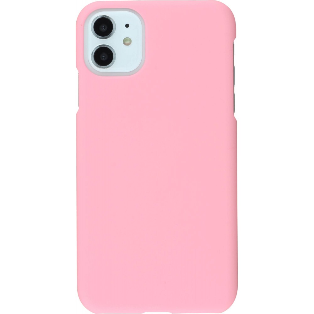 Coque iPhone 11 - Plastic Mat - Rose