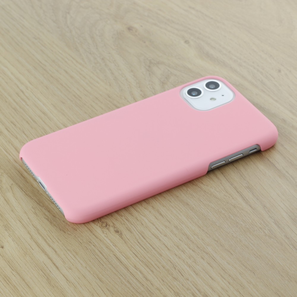 Hülle iPhone 11 - Plastic Mat - Rosa