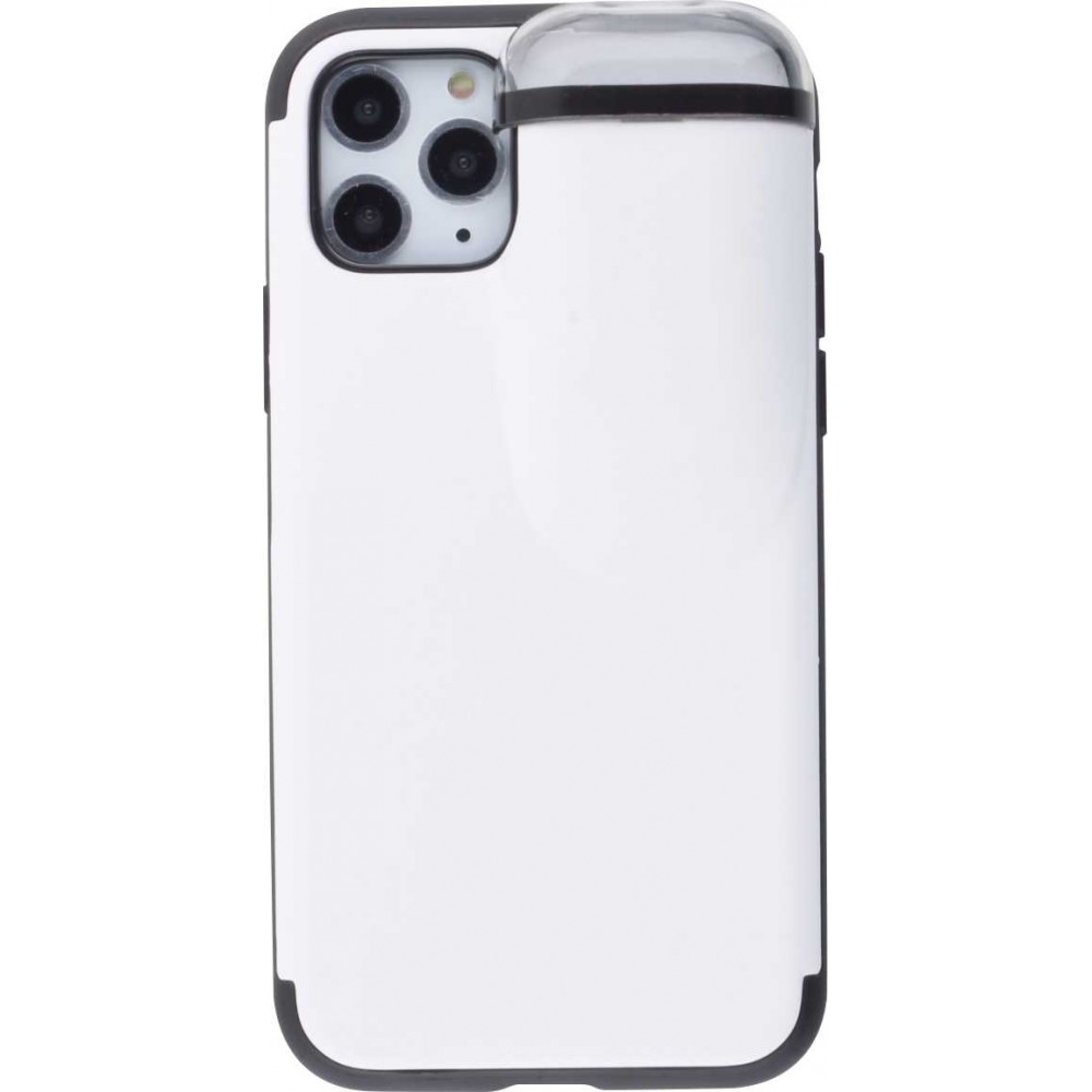 Coque iPhone 11 Pro - 2-In-1 AirPods - Blanc