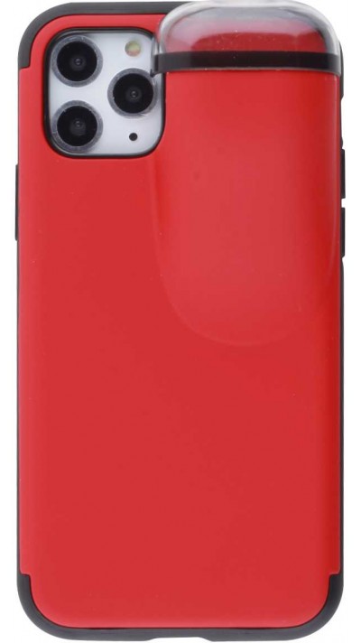 Coque iPhone 11 Pro - 2-In-1 AirPods - Rouge