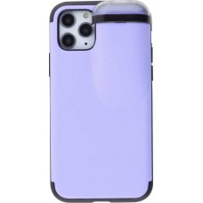Coque iPhone 11 Pro Max - 2-In-1 AirPods - Violet