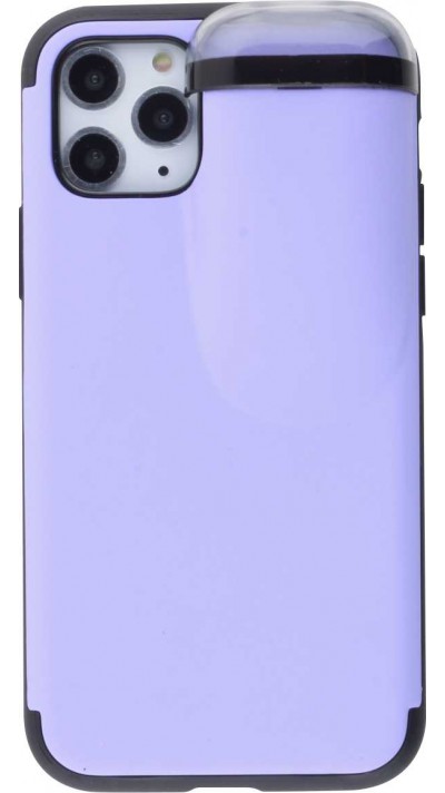 Coque iPhone 11 Pro Max - 2-In-1 AirPods - Violet